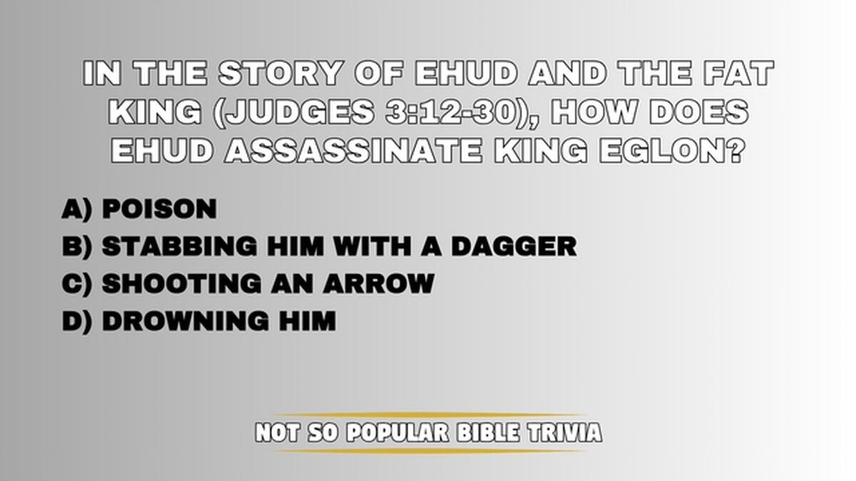 Not So Popular Bible Trivia image number null